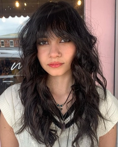 Long Wolf Cuts for Women