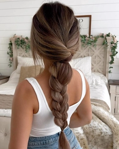 Loose Plait Hairstyle