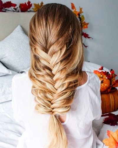 Loose Plait Hairstyle