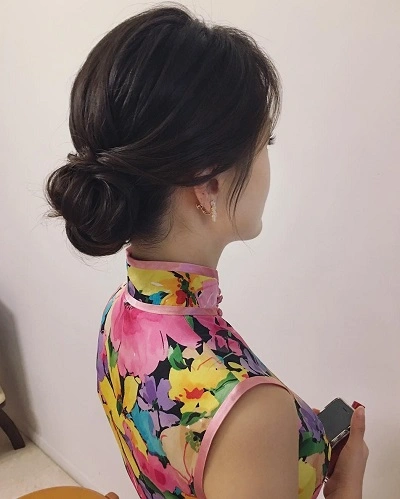Low Chignon for Women