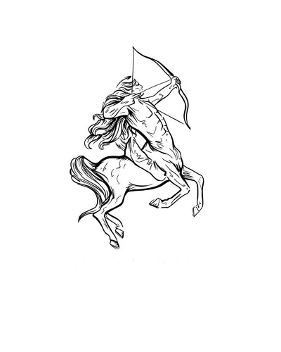 Sagittarius Zodiac Tattoos for Women