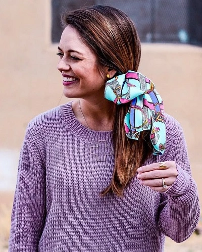 Scarf Ponytail for Women
