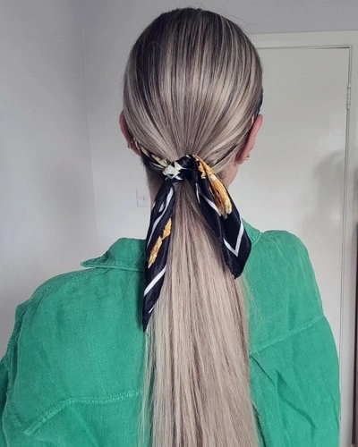 Scarf Ponytail for Women