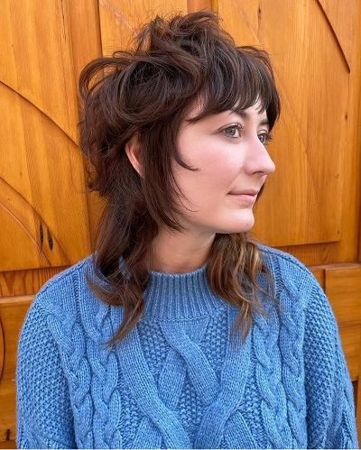 Shaggy Wolf Cuts for Women