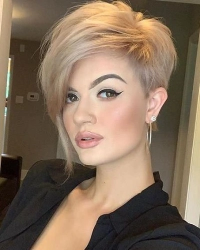Side Swept Pixie