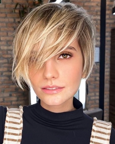 Side Swept Pixie