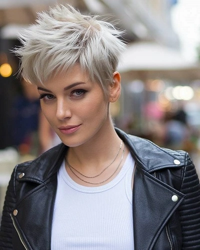Spiky Pixie Cut