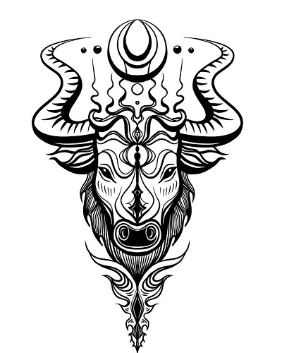 Taurus Zodiac Tattoos for Women