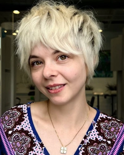 Textured Pixie Cut