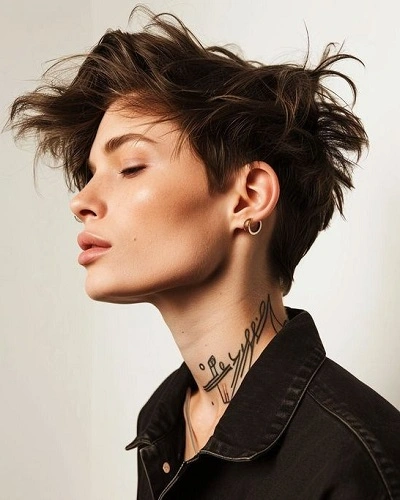 Tousled Pixie Cut