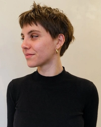 Tousled Pixie Cut