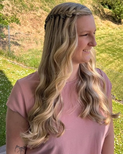 Waterfall Braid for Women
