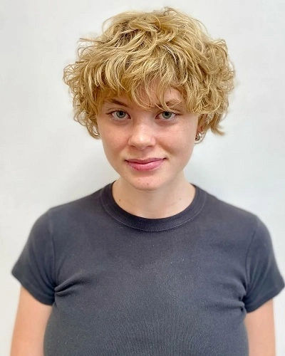 Wavy Pixie Cut