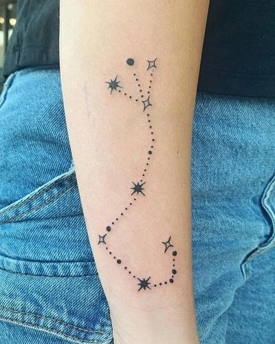 Zodiac Constellation Tattoos for Women