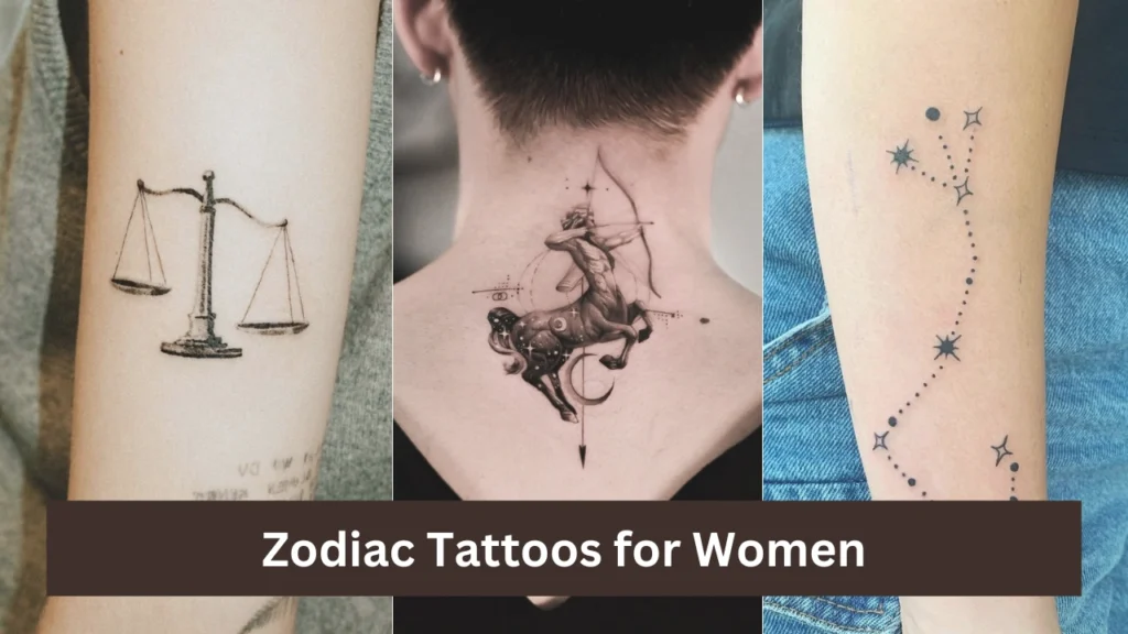 Zodiac Tattoos for Women