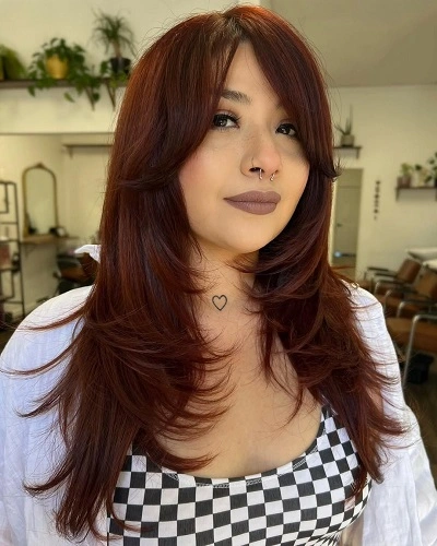 Layered C Cut Ends
