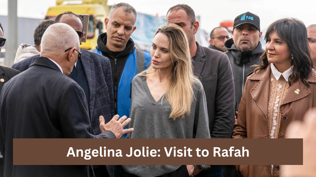 Angelina Jolie: Visit to Rafah