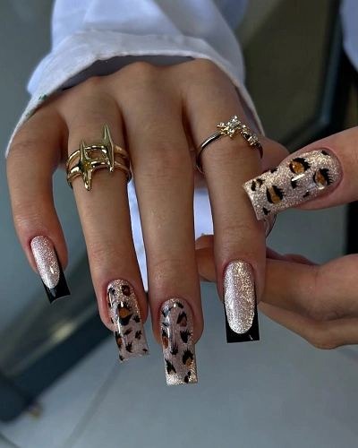 Animal Print Nail Art Designs