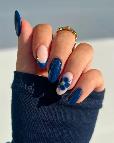 Blue Nail Art Designs