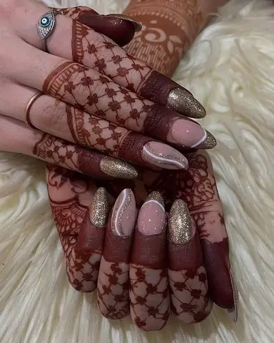 Bridal Nail Art Designs