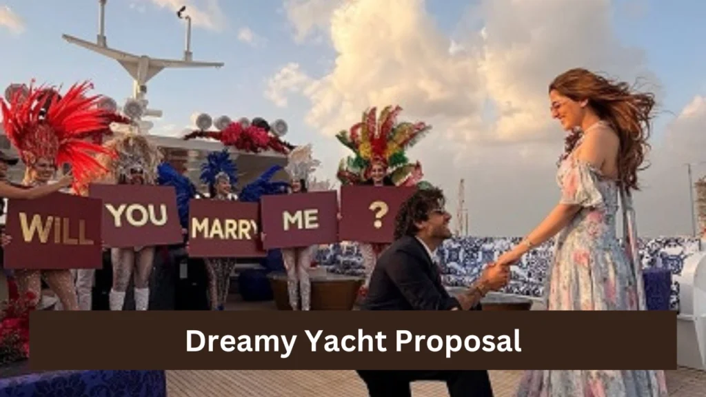 Dreamy Yacht Proposal