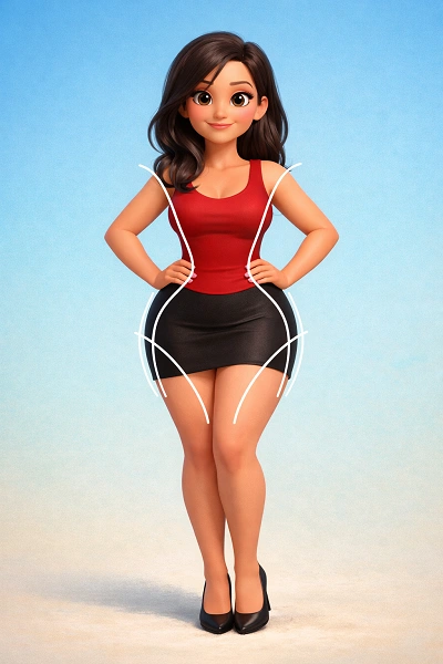 Hourglass Body Shape