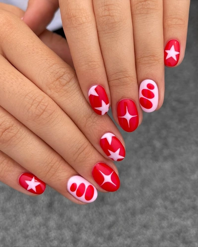 Red Nail Art Designs