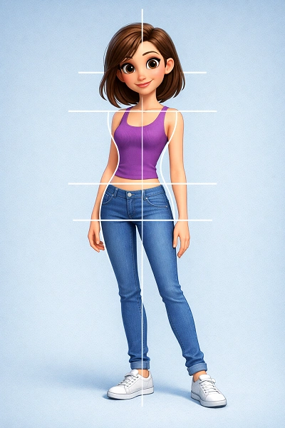 Slim (Lean) Body Shape