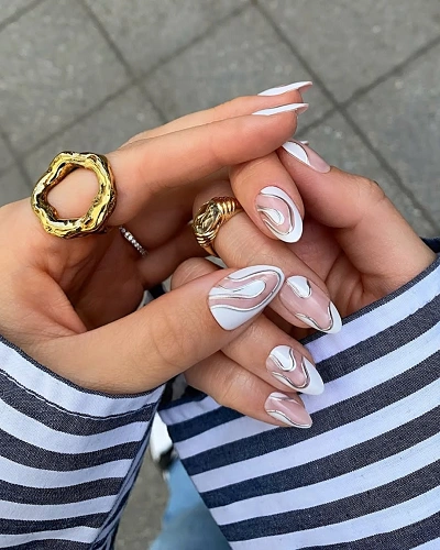 White Nail Art Designs