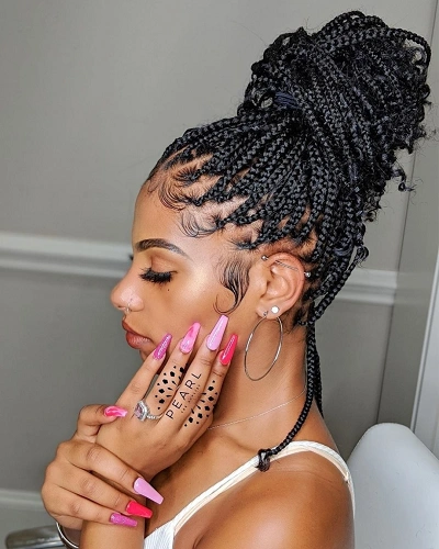 Bun Braids for Women