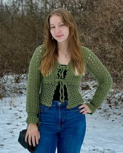 Crochet Jacket for Women