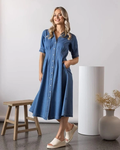 Denim Summer Dresses for Women