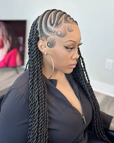 Lemonade Braids Woman