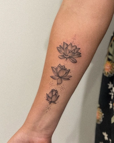 Lotus Tattoos for Women