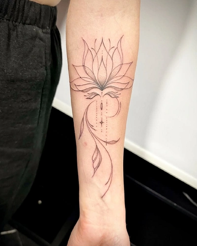 Lotus Tattoos for Women