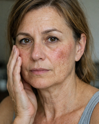 Perimenopausal and Menopausal Skin Changes