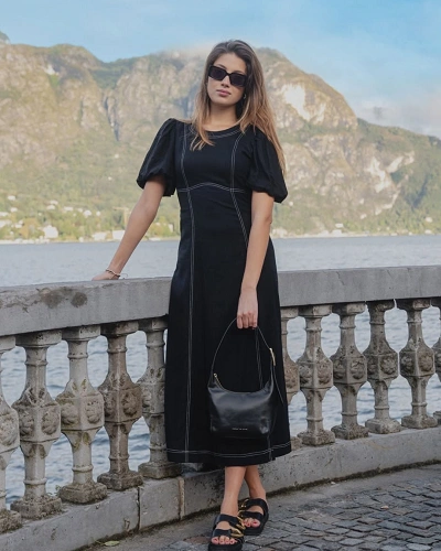 Puff Sleeve Summer Dresses for Women