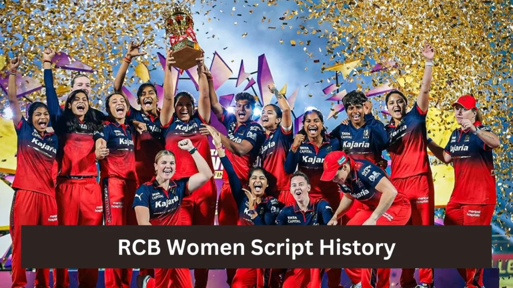 RCB Women Script History