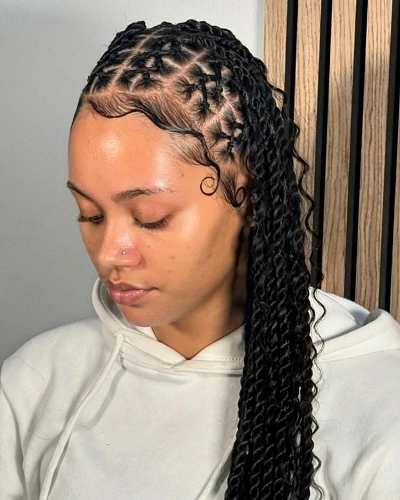 Twist Box Braids Women
