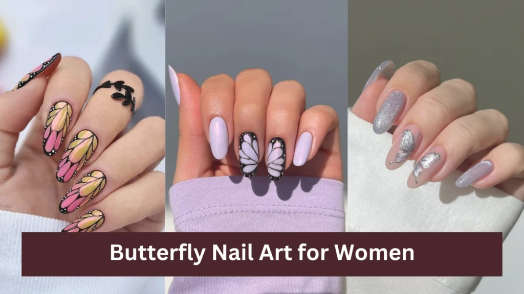 Butterfly Nail Art for Women