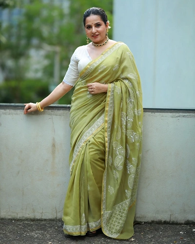 Chikankari Saree for Women