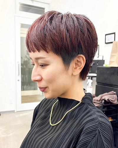 Choppy Bowl Cut for Women