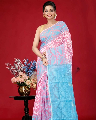 Dhakai Jamdani Saree for Women