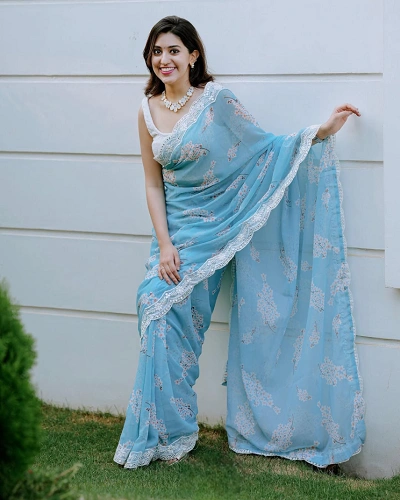 Georgette Saree for Women