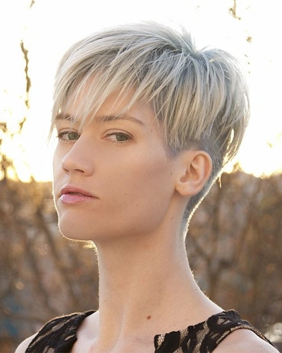 Layered Volume Bowl Cut for Women