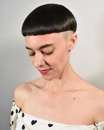 Micro Bowl Cut for Women