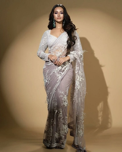 Net Saree for Women