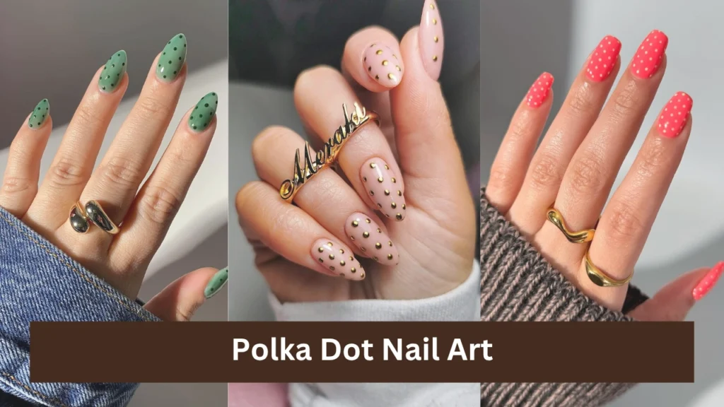 Polka Dot Nail Art