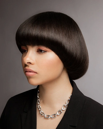 Retro 90s Bowl Cut for Women