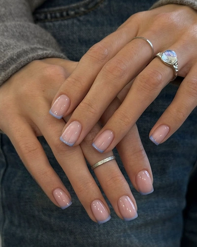 Short Natural (Soft Square) Nails